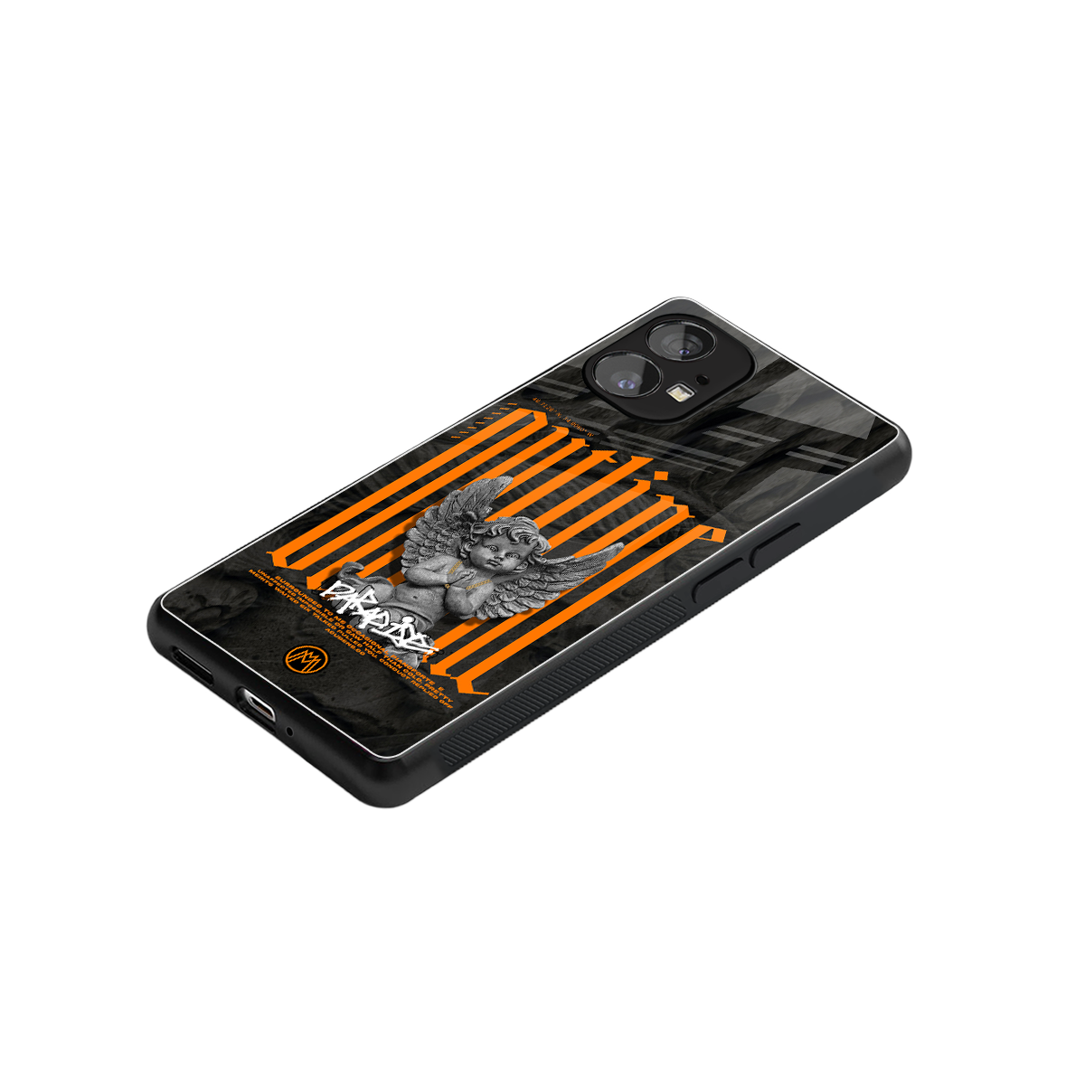 outline back phone cover | glass case for nothing phone 1