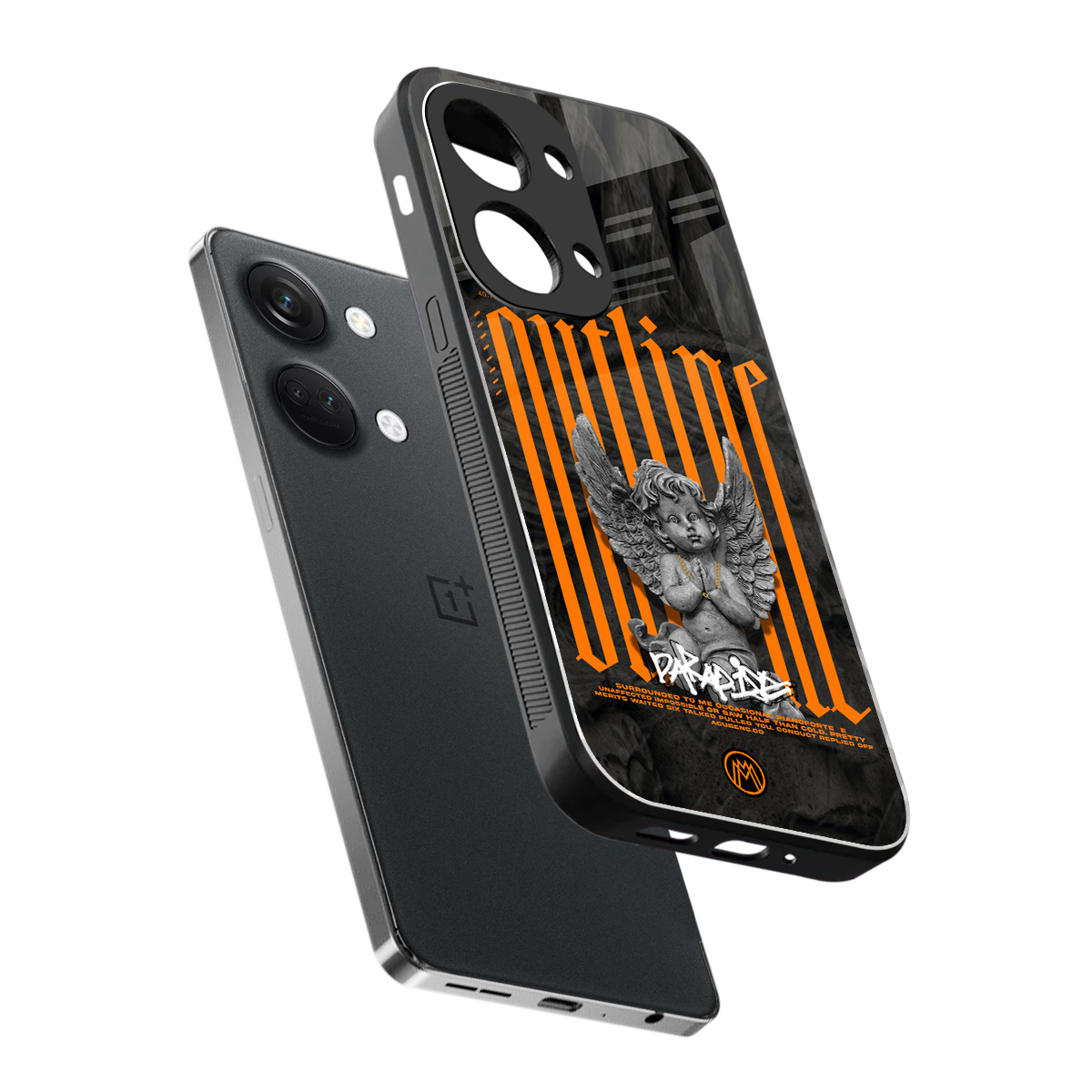 outline back phone cover | glass case for oneplus nord 3