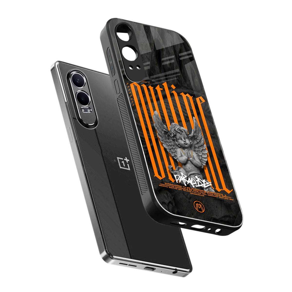 outline back phone cover | glass case for oneplus nord ce 4 lite