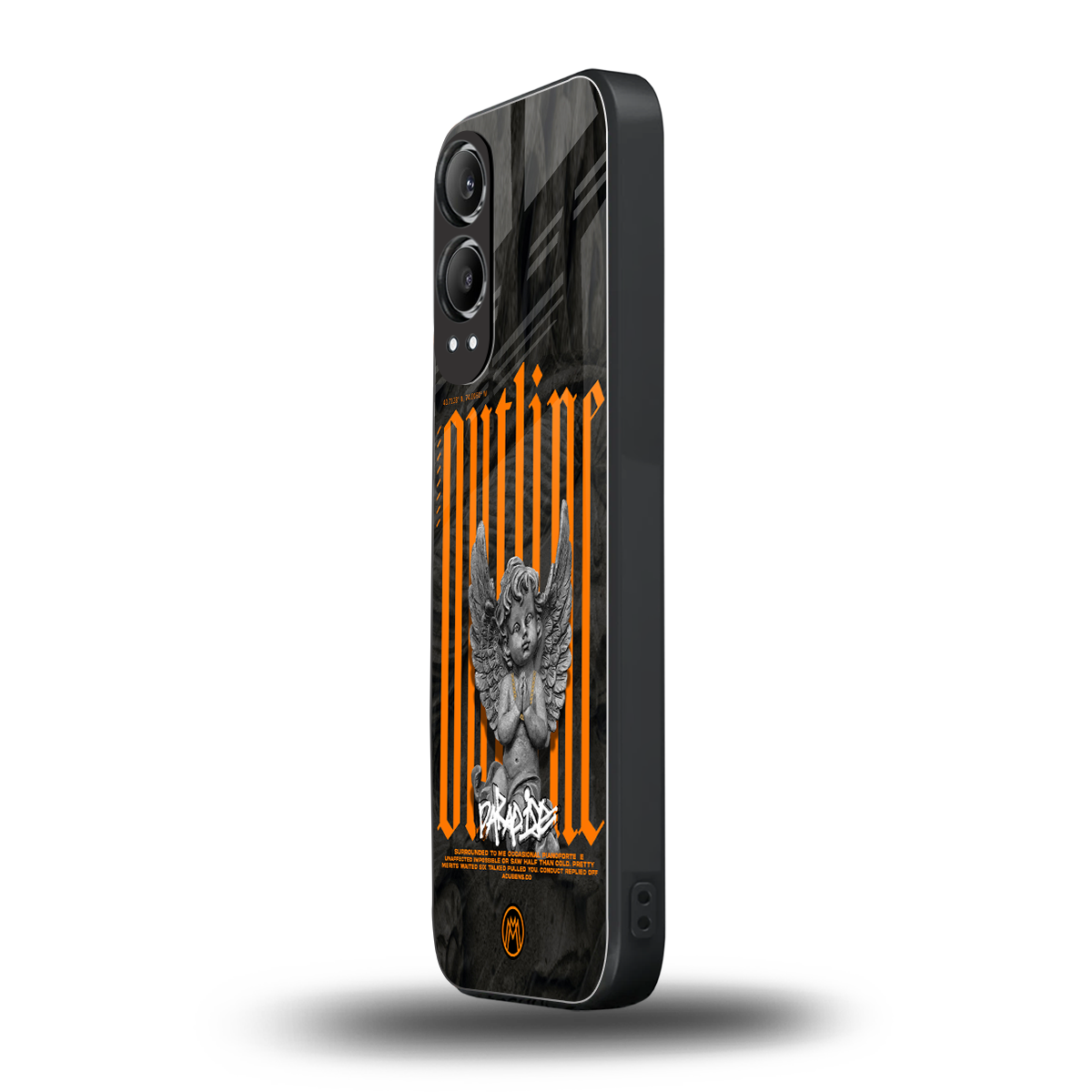 outline back phone cover | glass case for oneplus nord ce 4 lite