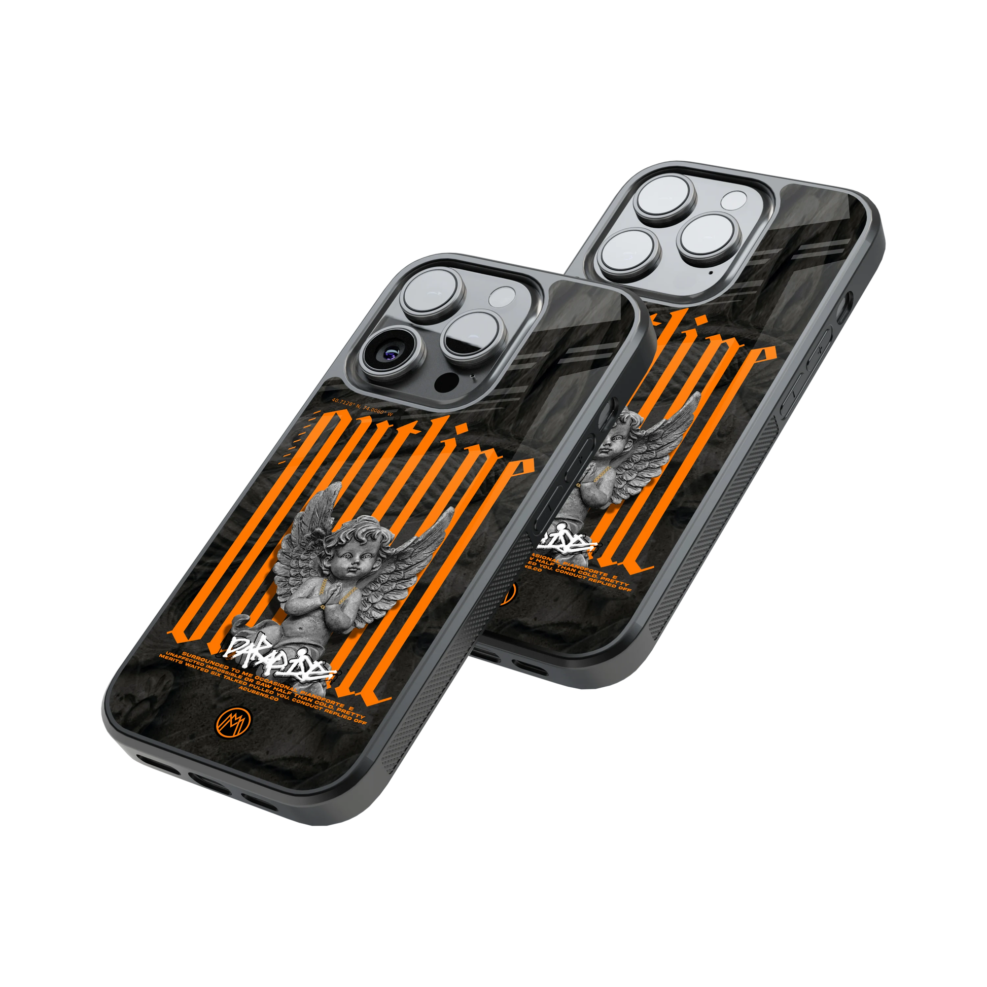 Protective Glass Back Phone Case Compatible with iPhone, Samsung, OnePlus, Pixel & More