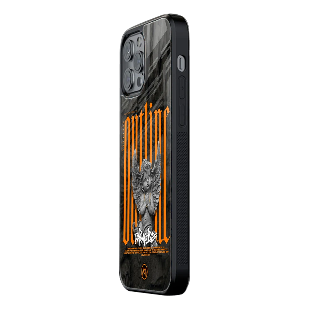 Slim Glass Back Phone Case for Multiple Brands โ iPhone, Samsung, Redmi, OnePlus, Oppo, Vivo