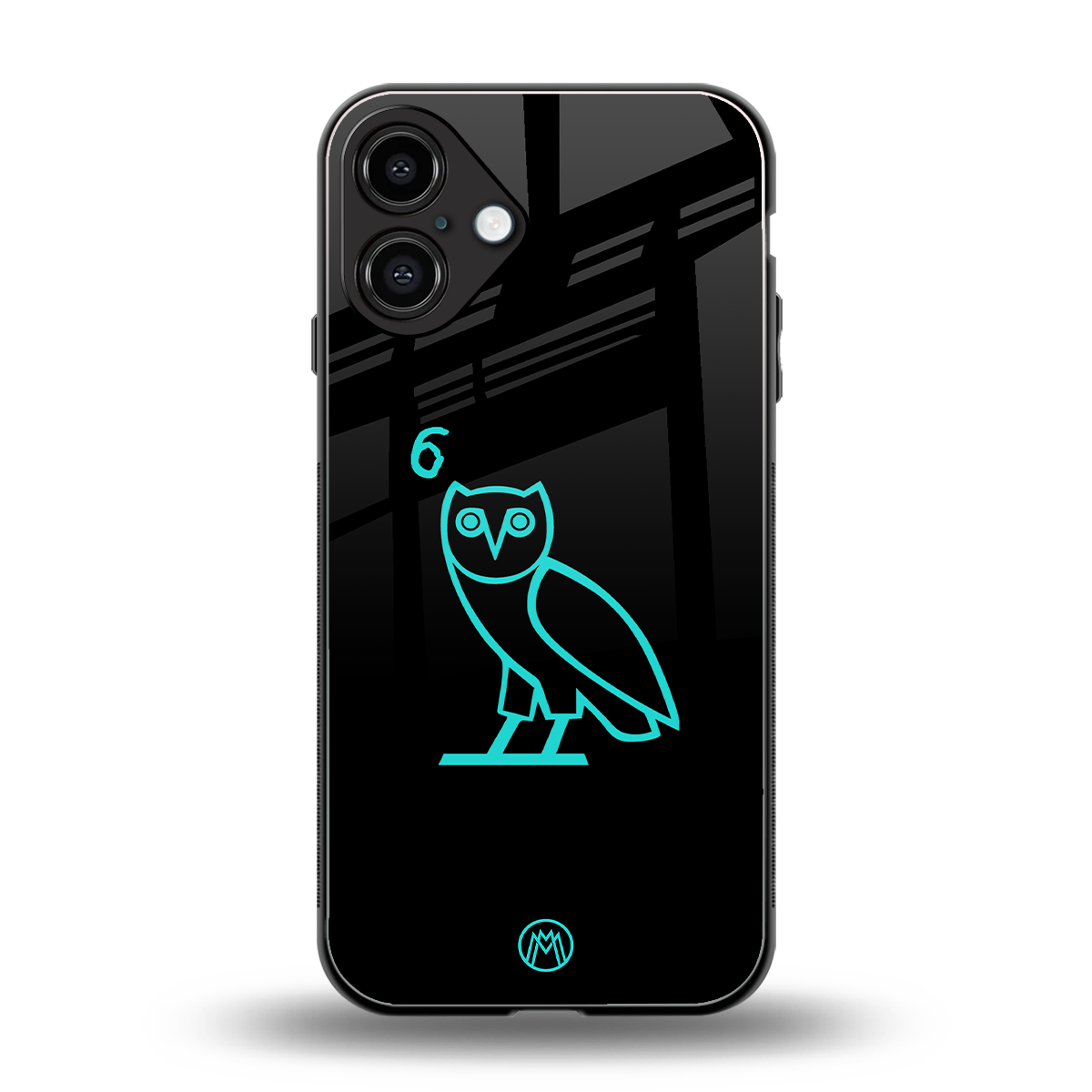 ovo back phone cover | glass case for iphone 16 plus