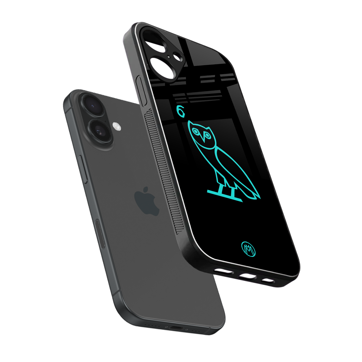 ovo back phone cover | glass case for iphone 16 plus