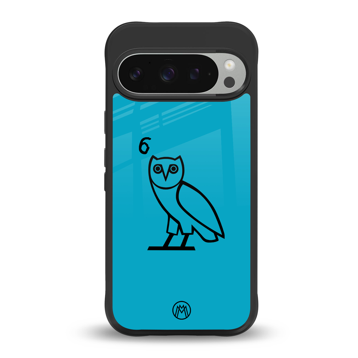 ovo sapphire back phone cover | glass case for google pixel 9 pro xl