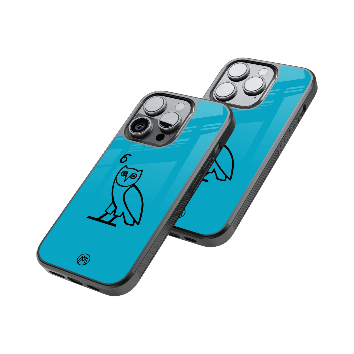 Protective Glass Back Phone Case Compatible with iPhone, Samsung, OnePlus, Pixel & More