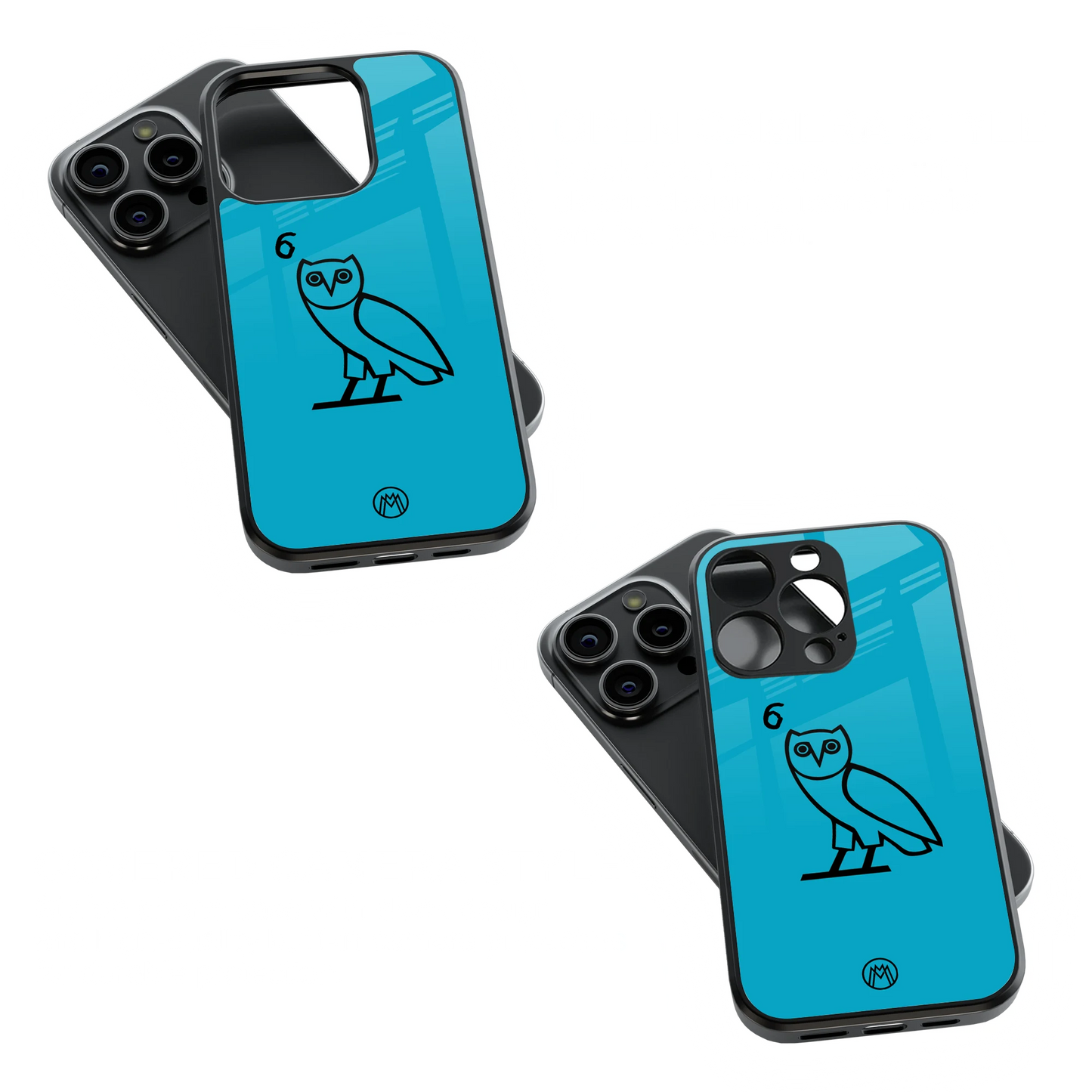 Trendy Glass Back Mobile Case for iPhone, Samsung, Redmi, OnePlus, Google Pixel, Motorola