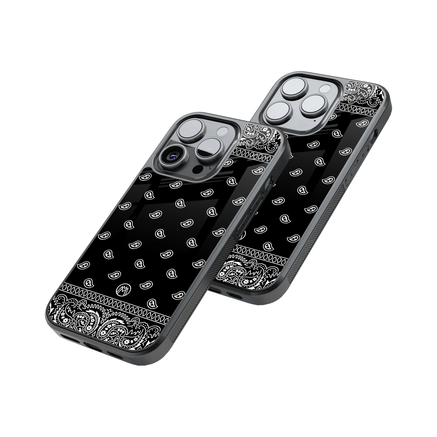 Protective Glass Back Phone Case Compatible with iPhone, Samsung, OnePlus, Pixel & More