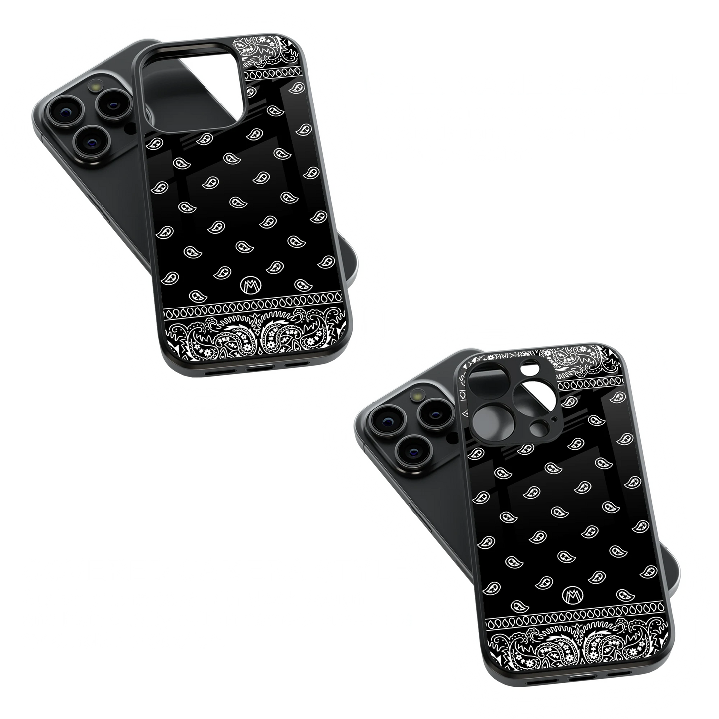 Trendy Glass Back Mobile Case for iPhone, Samsung, Redmi, OnePlus, Google Pixel, Motorola