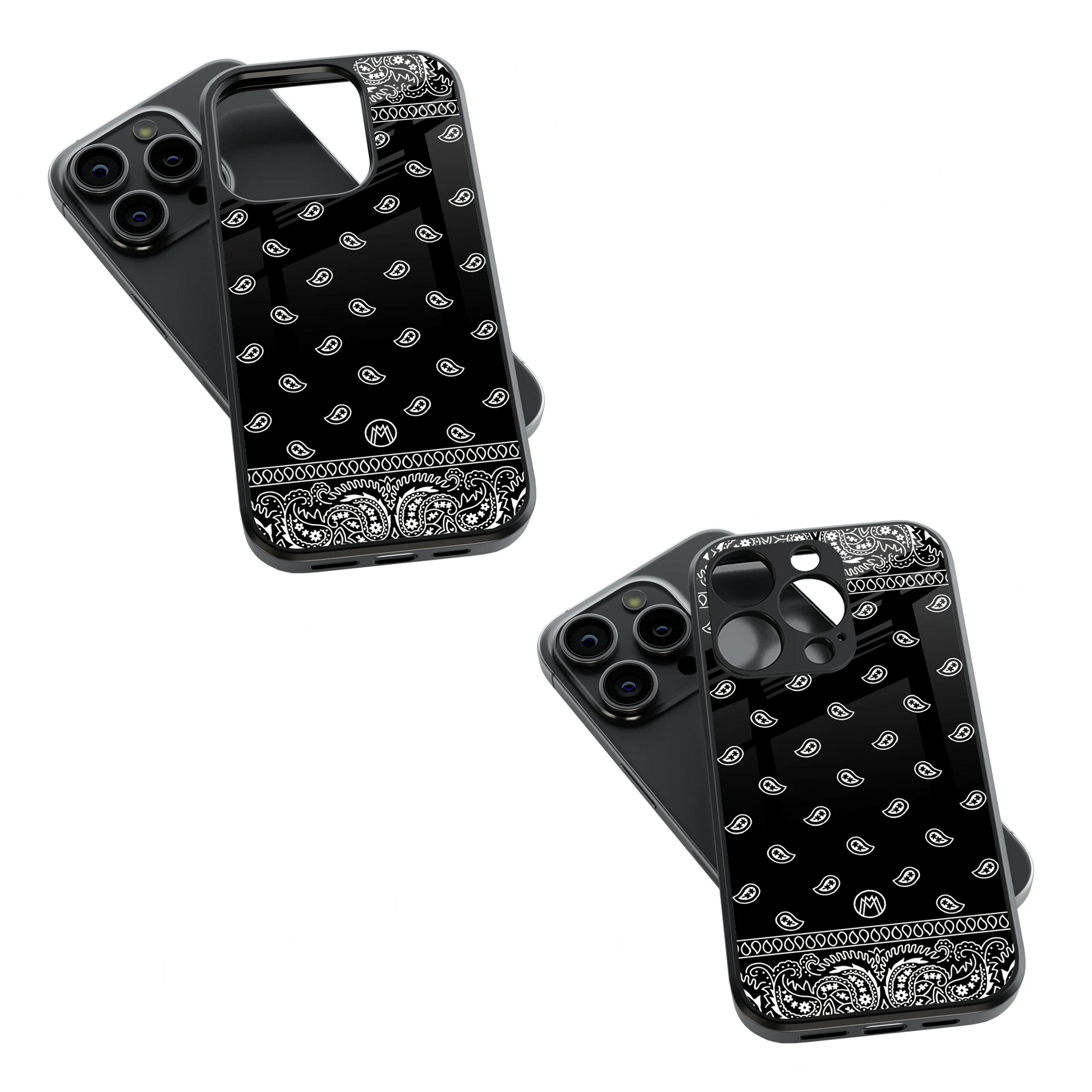 Trendy Glass Back Mobile Case for iPhone, Samsung, Redmi, OnePlus, Google Pixel, Motorola