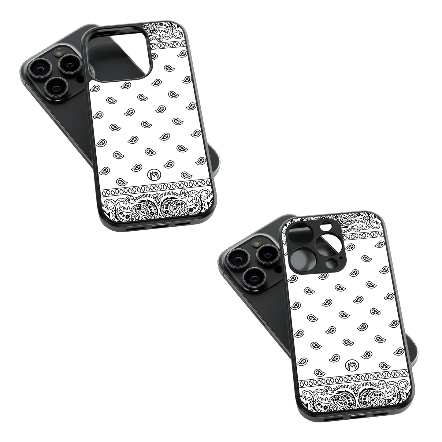 Trendy Glass Back Mobile Case for iPhone, Samsung, Redmi, OnePlus, Google Pixel, Motorola