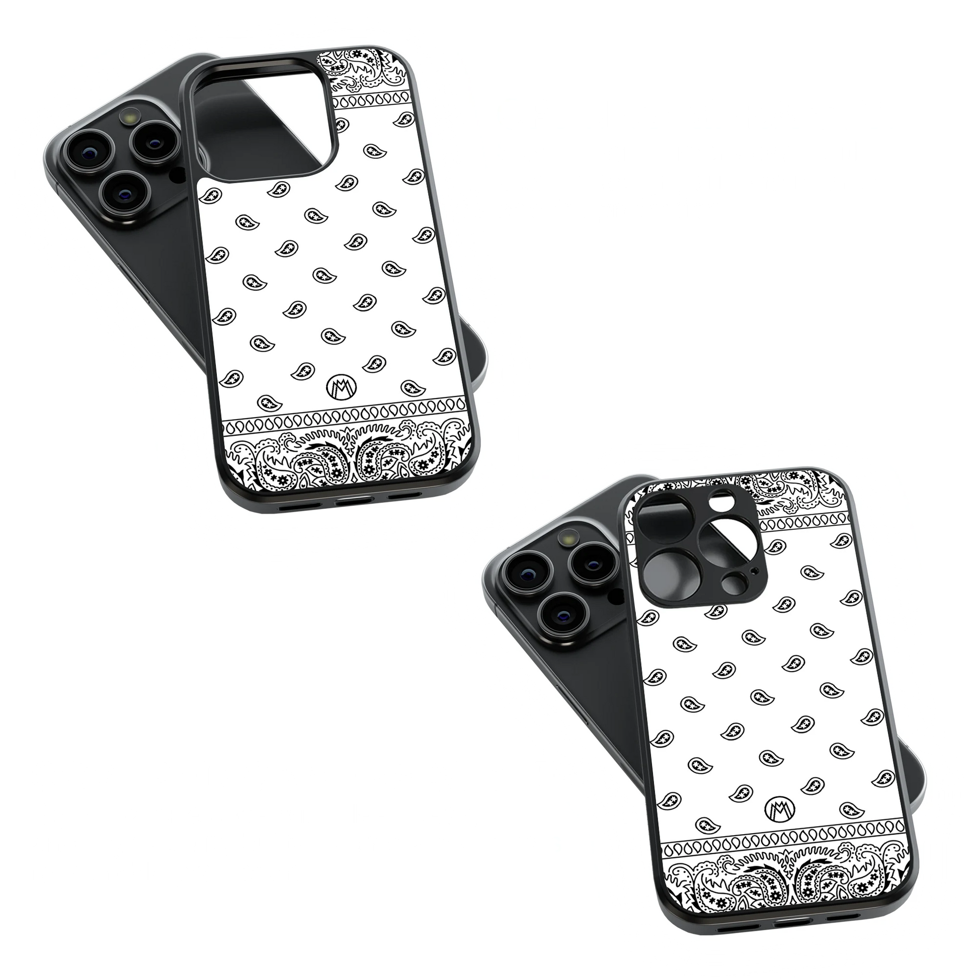 Trendy Glass Back Mobile Case for iPhone, Samsung, Redmi, OnePlus, Google Pixel, Motorola