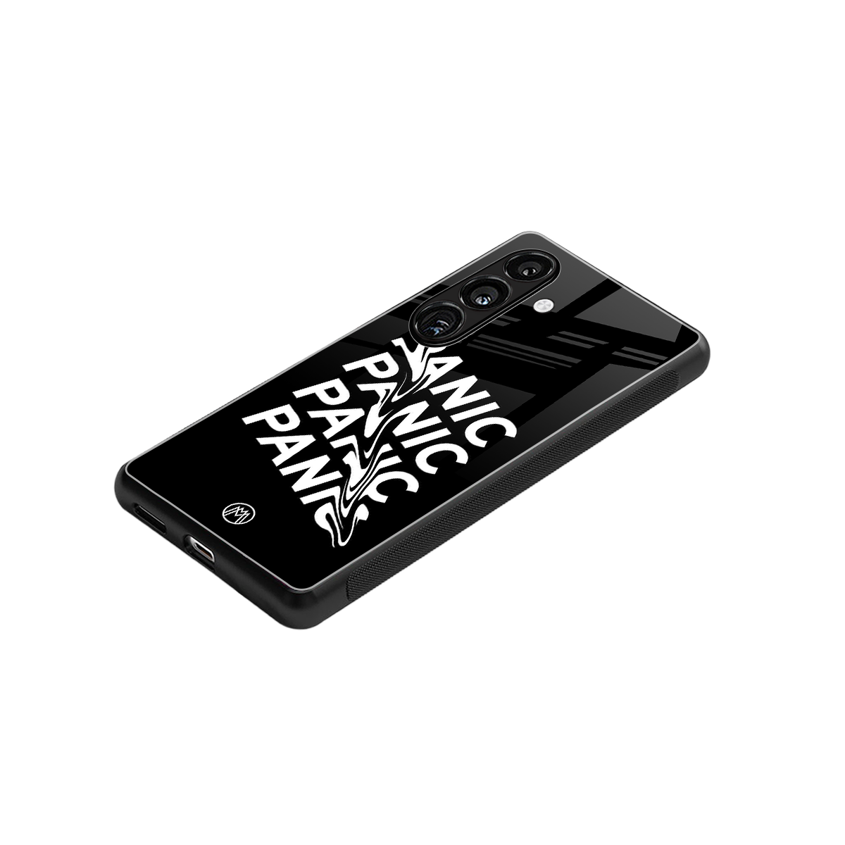 panic back phone cover | glass case for samsung galaxy s24 fe