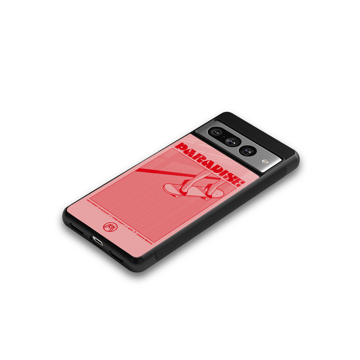 paradise back phone cover | glass case for google pixel 7 pro