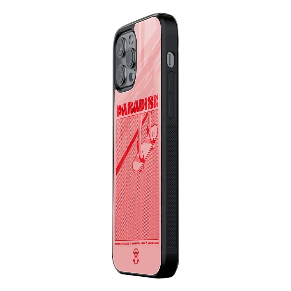 Slim Glass Back Phone Case for Multiple Brands โ iPhone, Samsung, Redmi, OnePlus, Oppo, Vivo