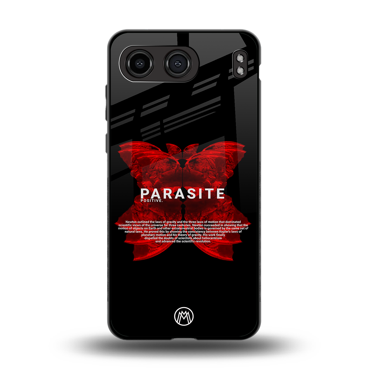 parasite positive back phone cover | glass case for oneplus nord 4