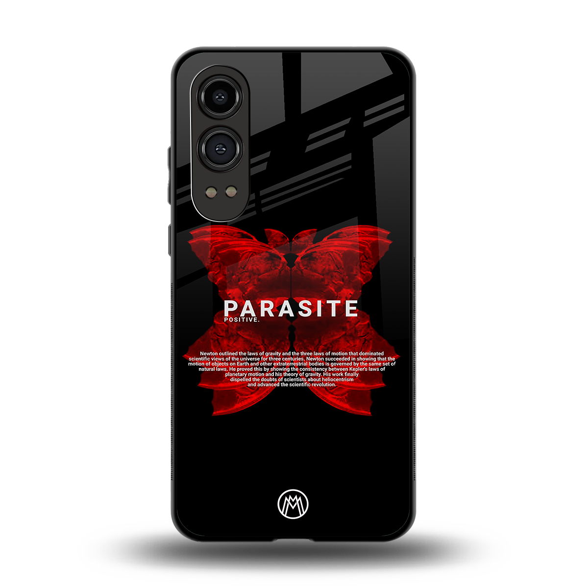 parasite positive back phone cover | glass case for oneplus nord ce 4 lite