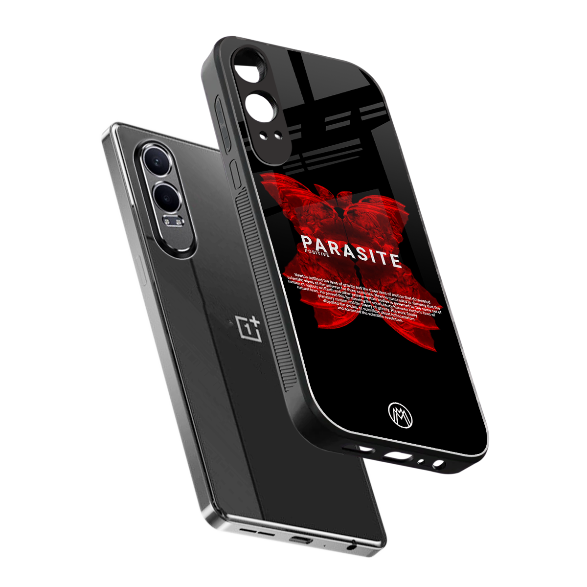 parasite positive back phone cover | glass case for oneplus nord ce 4 lite