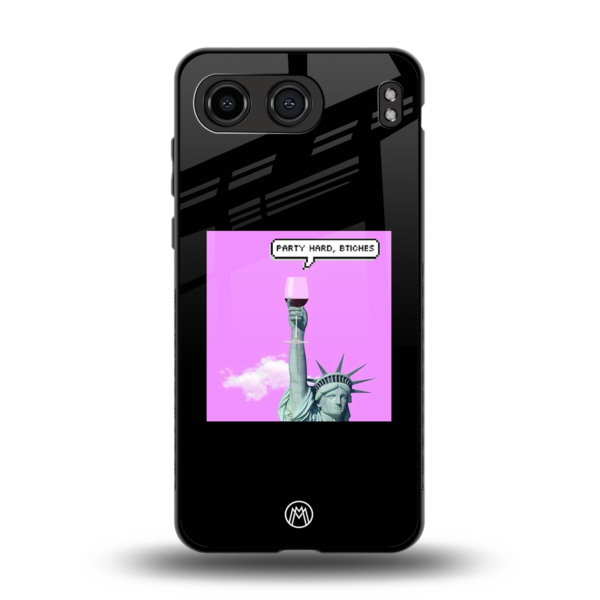 party hard bitches back phone cover | glass case for oneplus nord 4