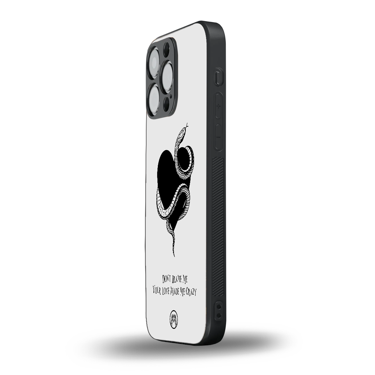 passionate back phone cover | glass case for iphone 13 pro max