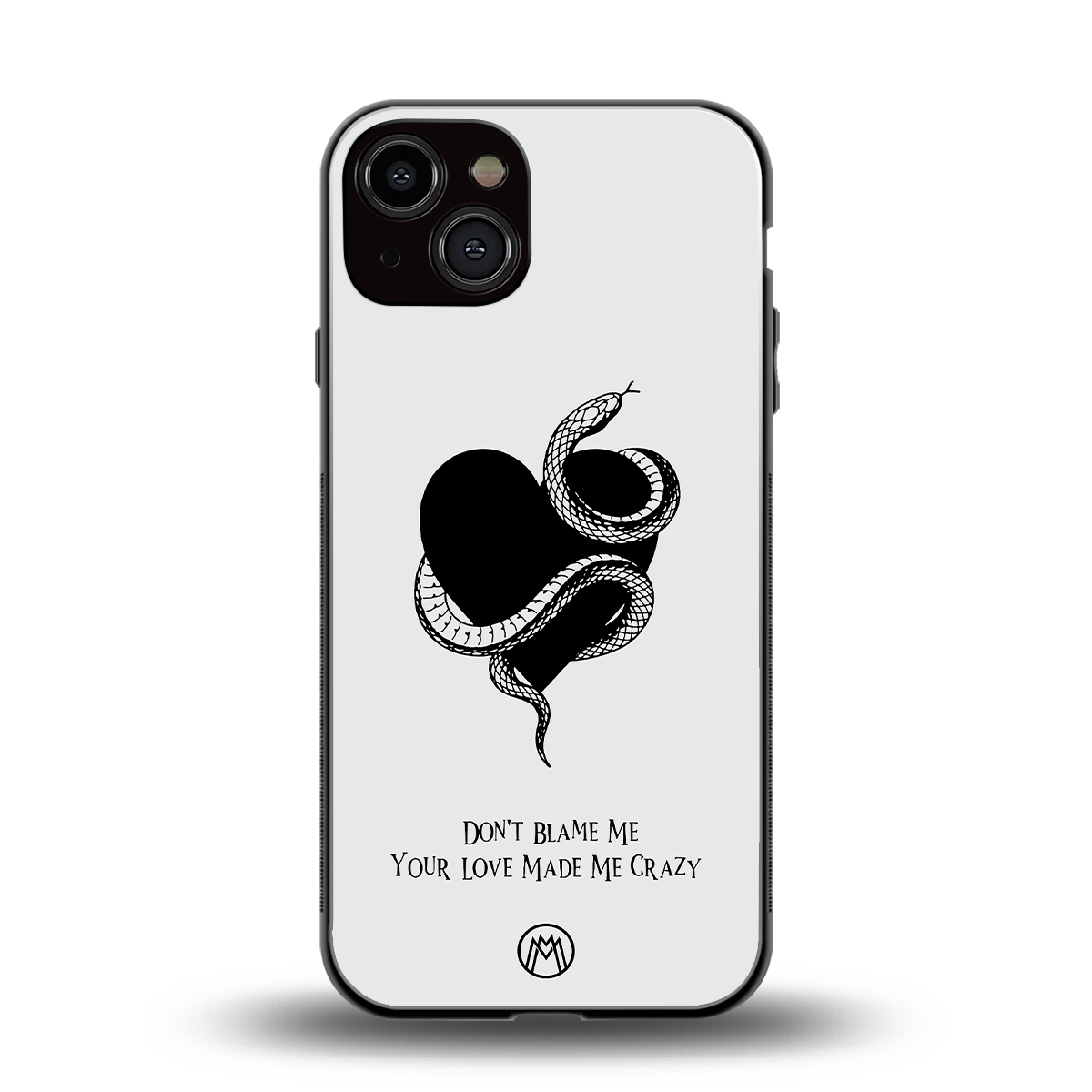 passionate back phone cover | glass case for iphone 13