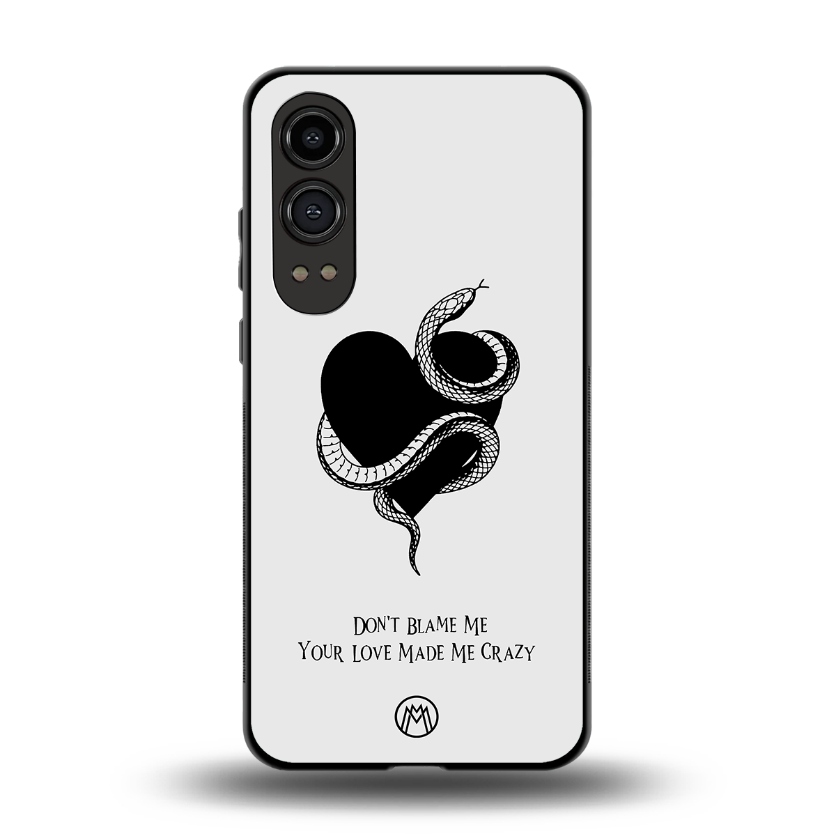 passionate back phone cover | glass case for oneplus nord ce 4 lite