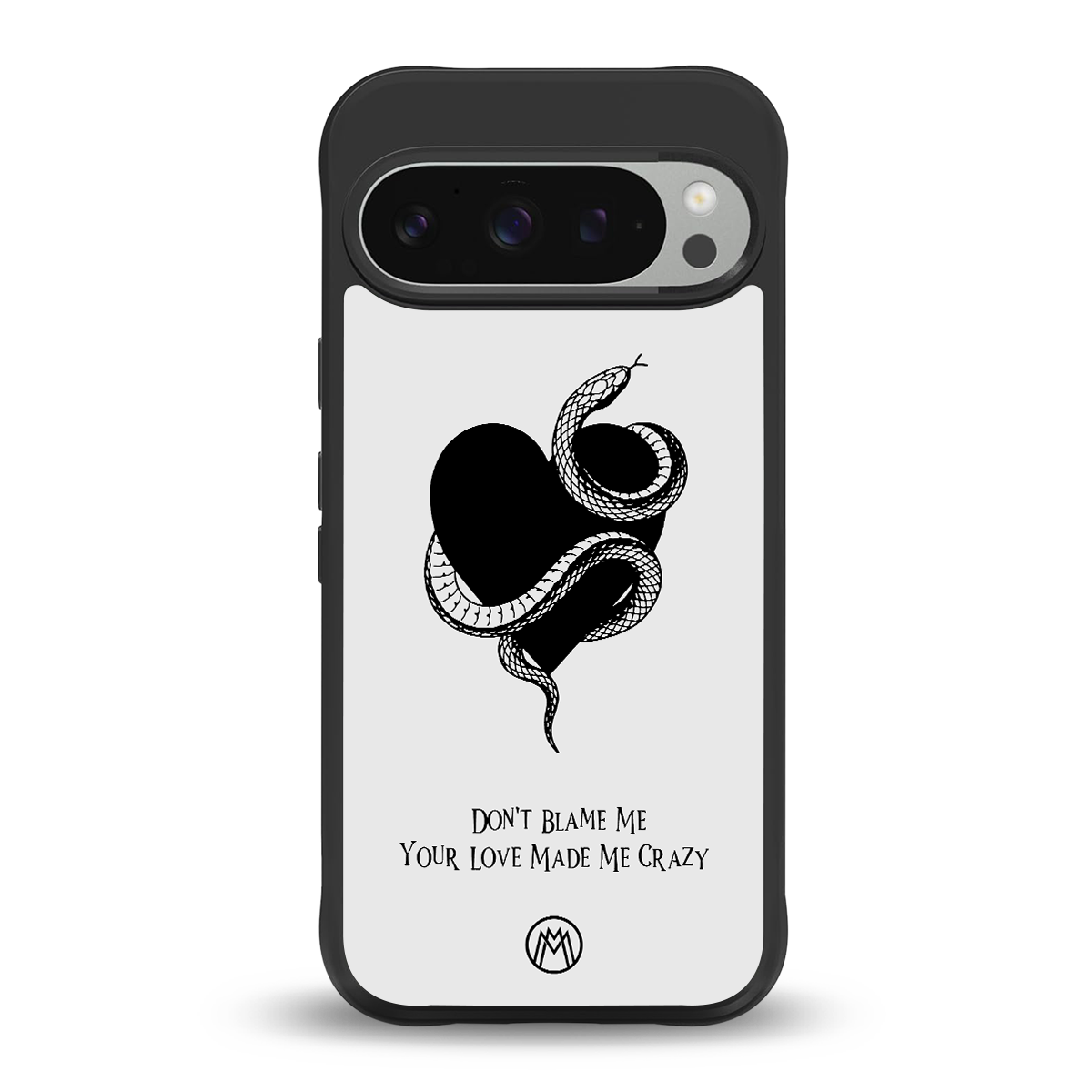 passionate back phone cover | glass case for google pixel 9 pro