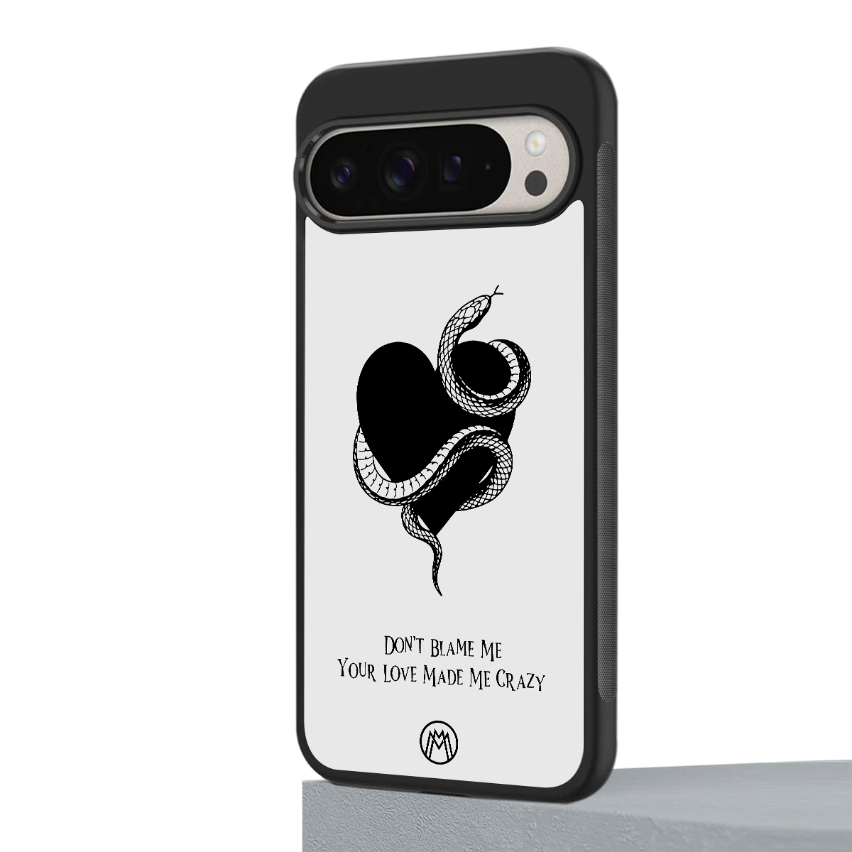 passionate back phone cover | glass case for google pixel 9 pro