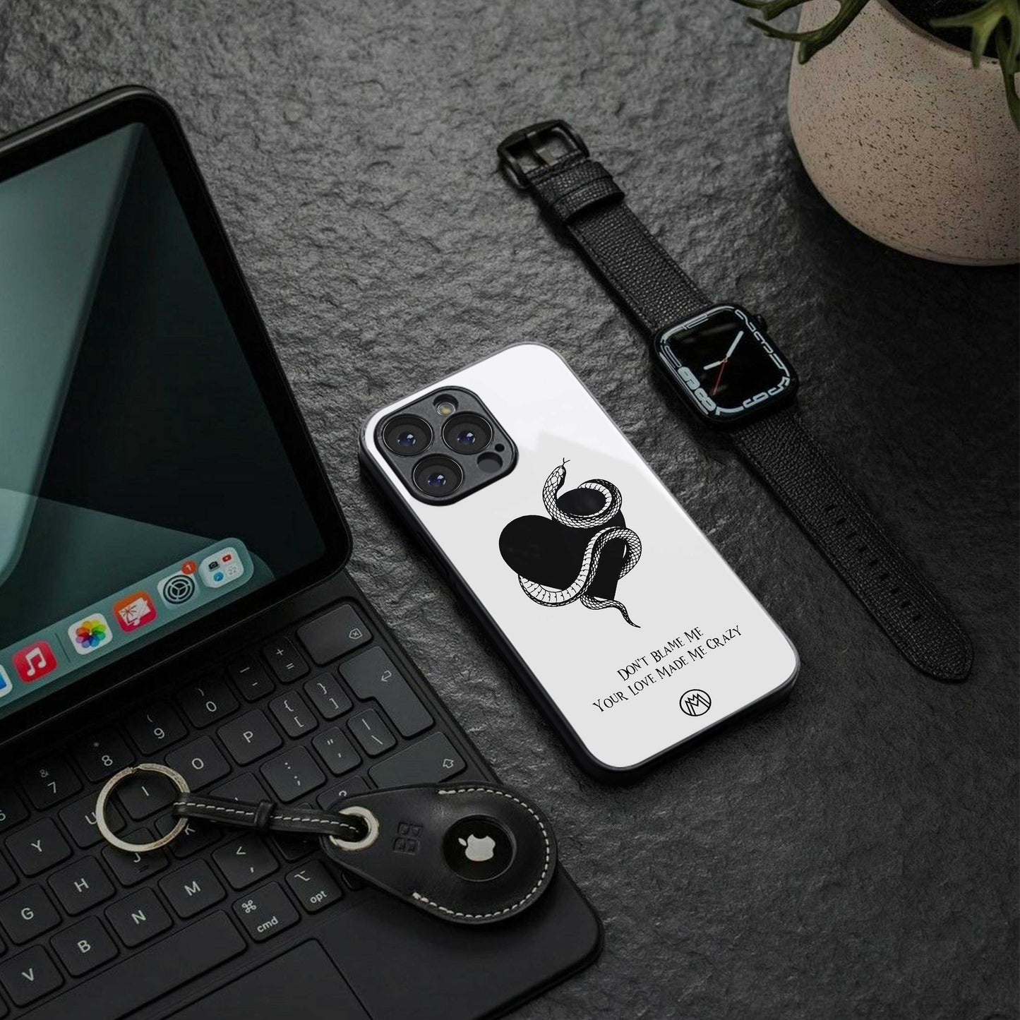 passionate back phone cover | glass case for iphone 13 pro max