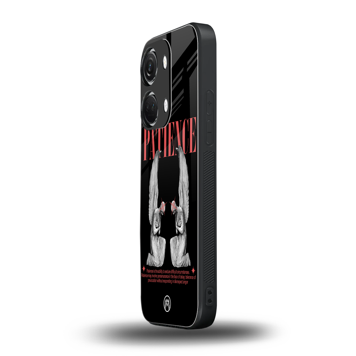 patience back phone cover | glass case for oneplus nord 3