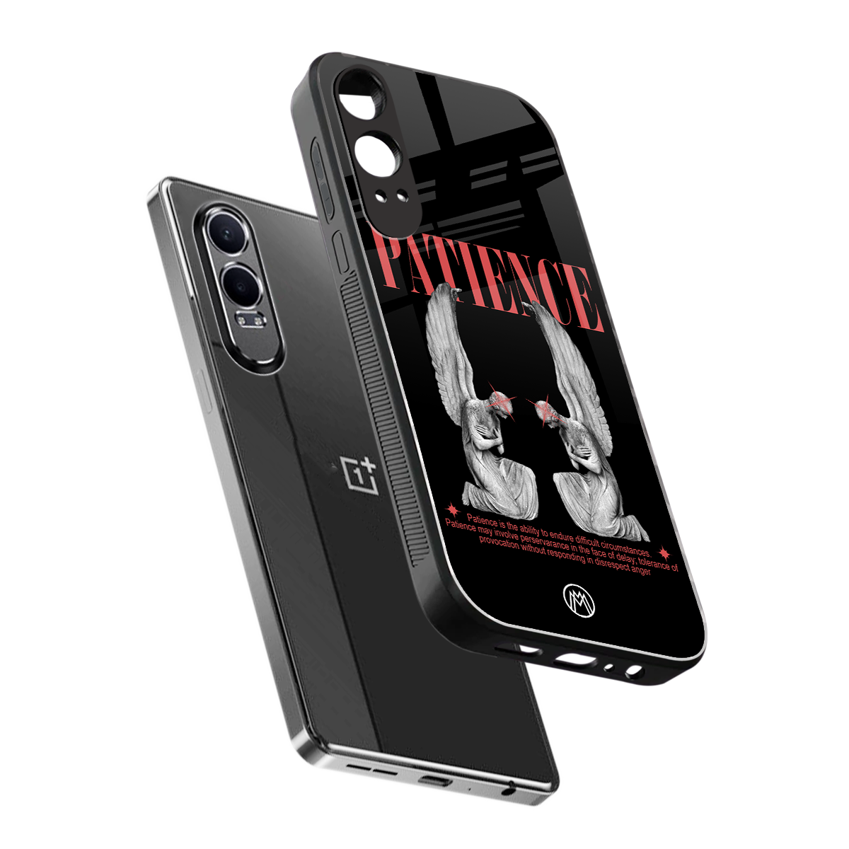 patience back phone cover | glass case for oneplus nord ce 4 lite
