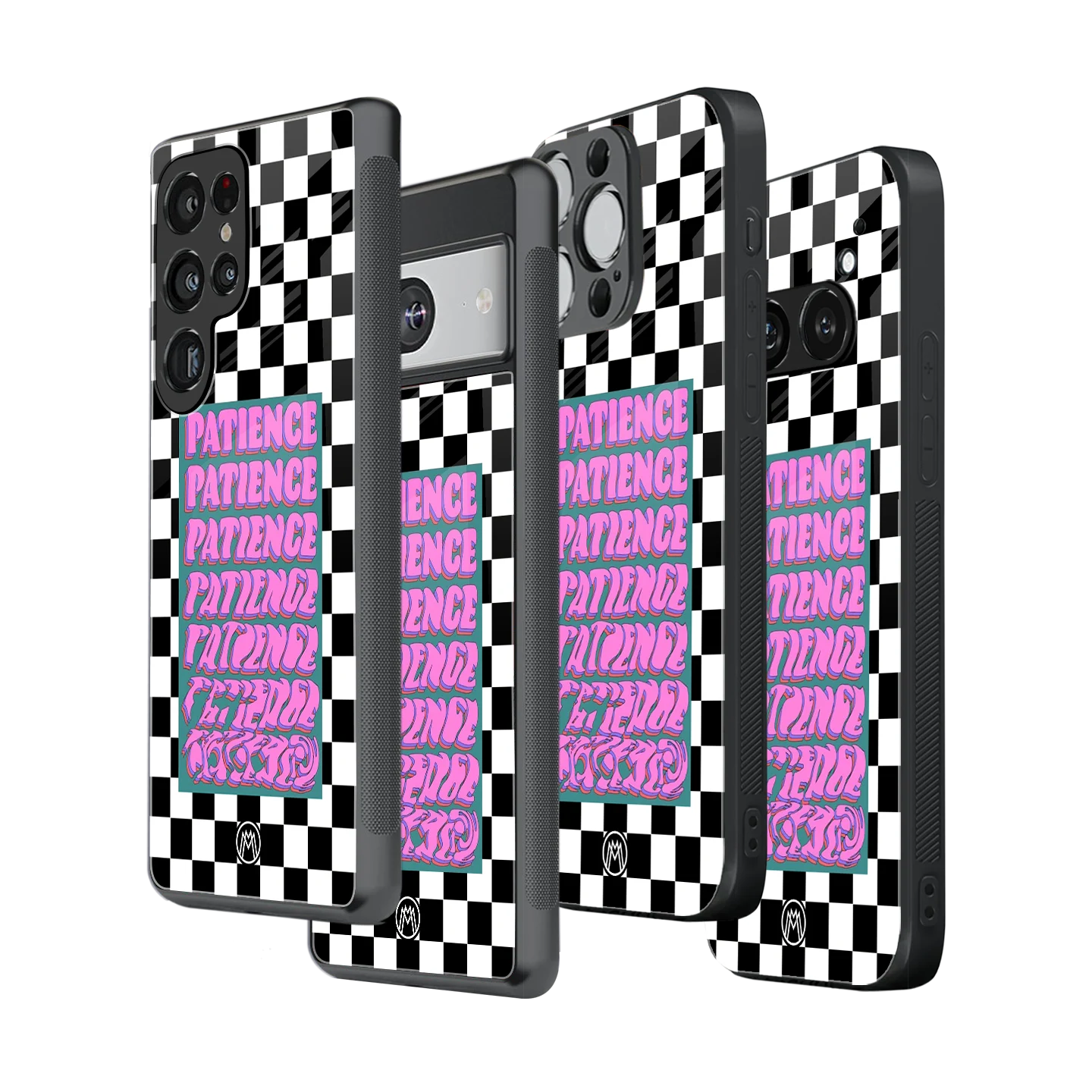 Stylish Glass Back Case for All Smartphones โ iPhone, Samsung, OnePlus, Pixel, Redmi, Oppo, Vivo, Motorola