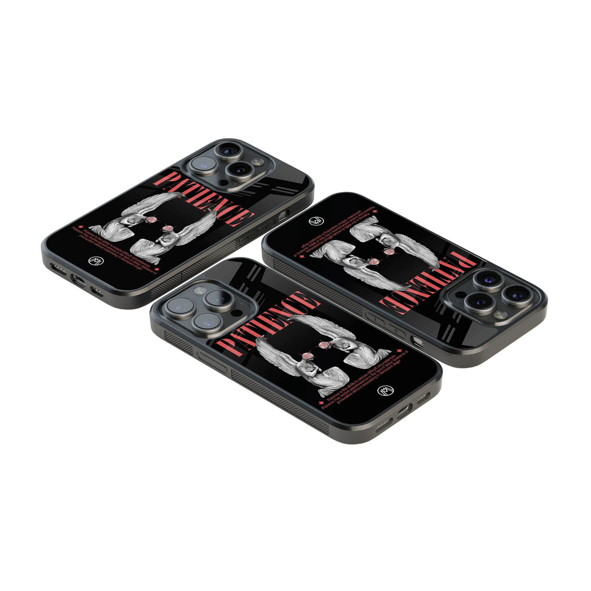 Luxury Glass Back Mobile Cover for iPhone, Samsung Galaxy, OnePlus, Pixel, Redmi & More