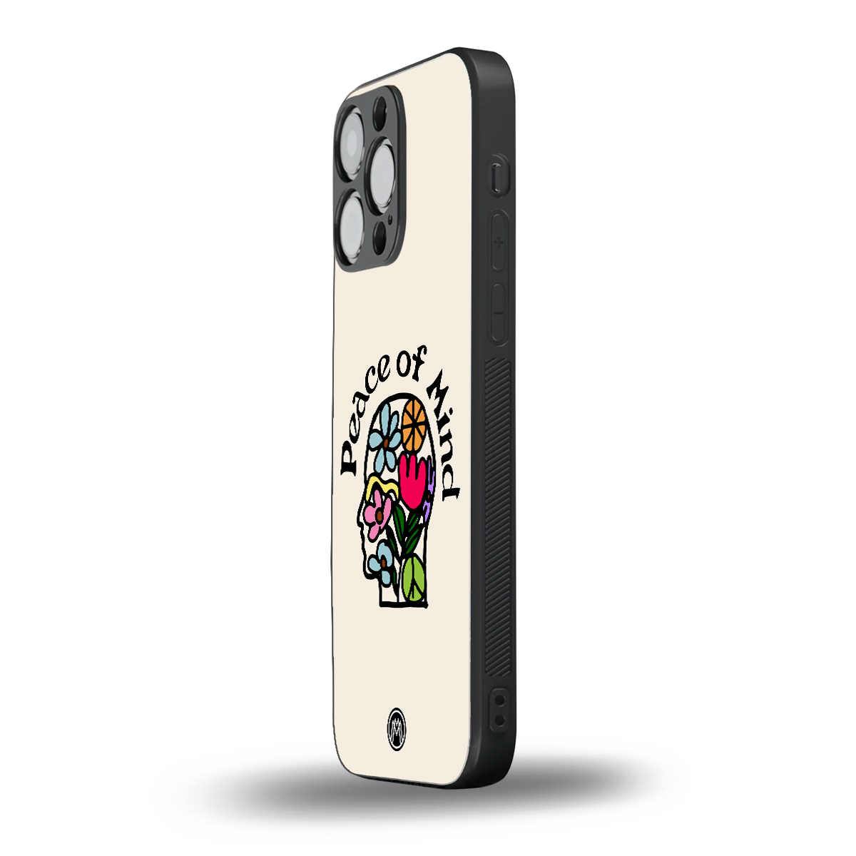 peace of mind back phone cover | glass case for iphone 13 pro max