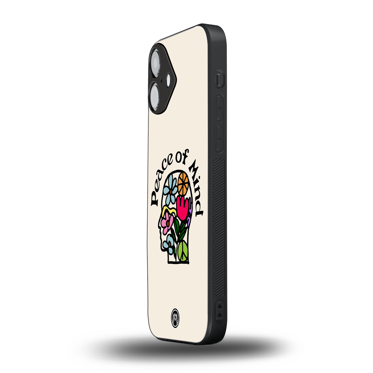 peace of mind back phone cover | glass case for iphone 16 plus