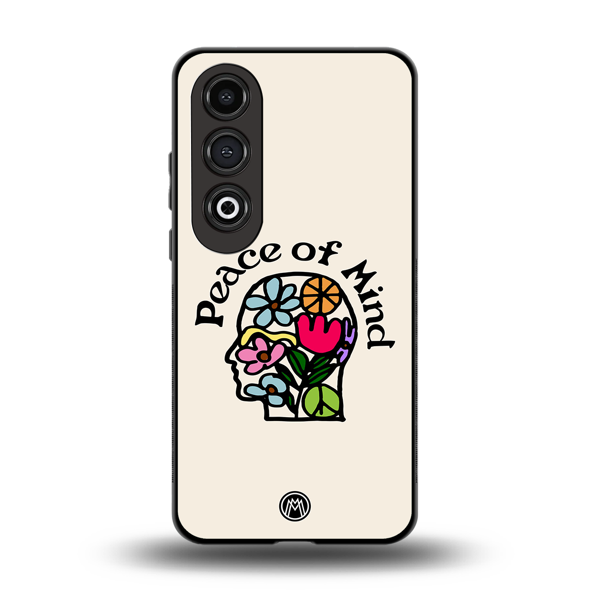 peace of mind back phone cover | glass case for oneplus nord ce 4