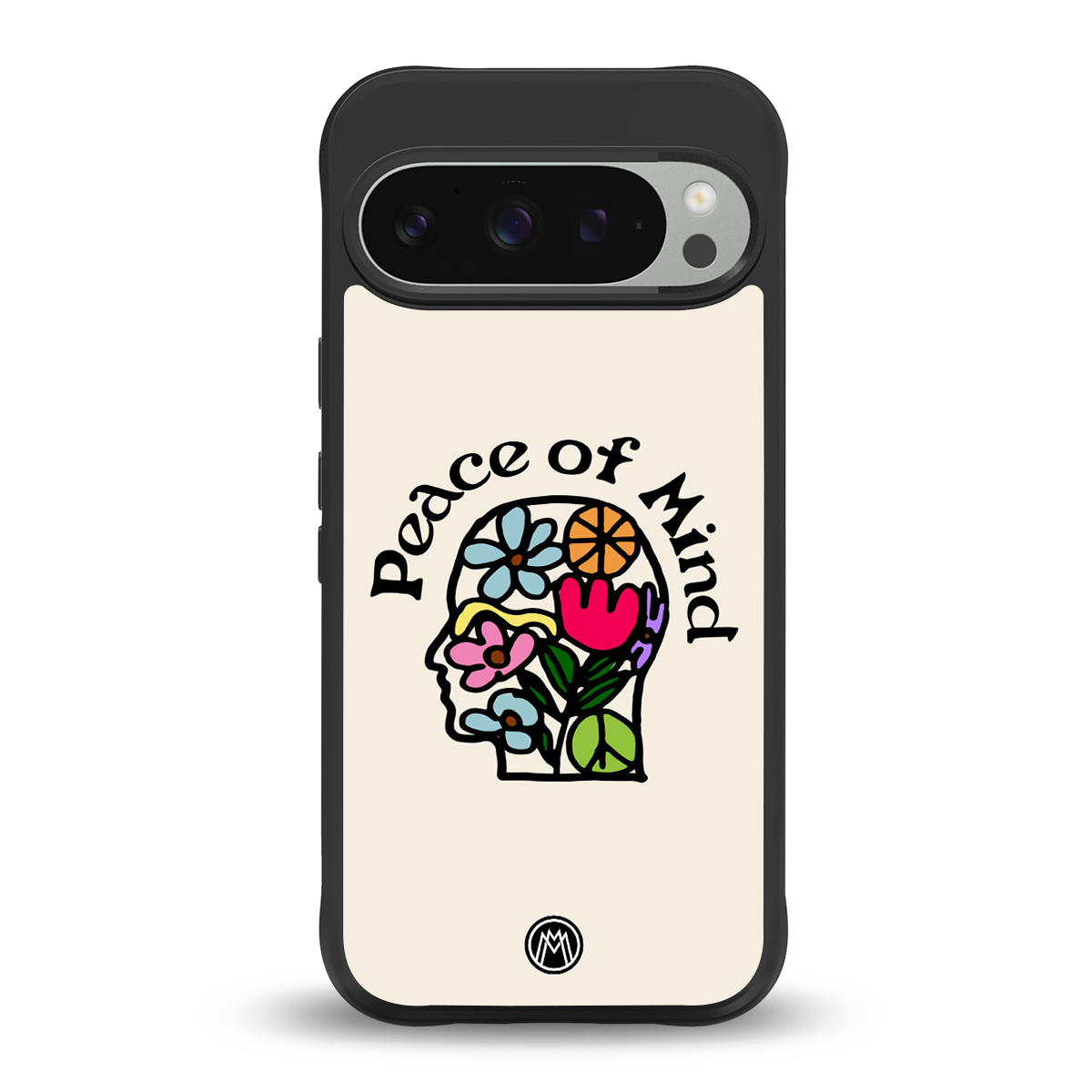 peace of mind back phone cover | glass case for google pixel 9 pro