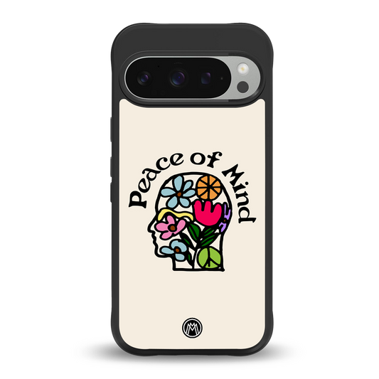 peace of mind back phone cover | glass case for google pixel 9 pro