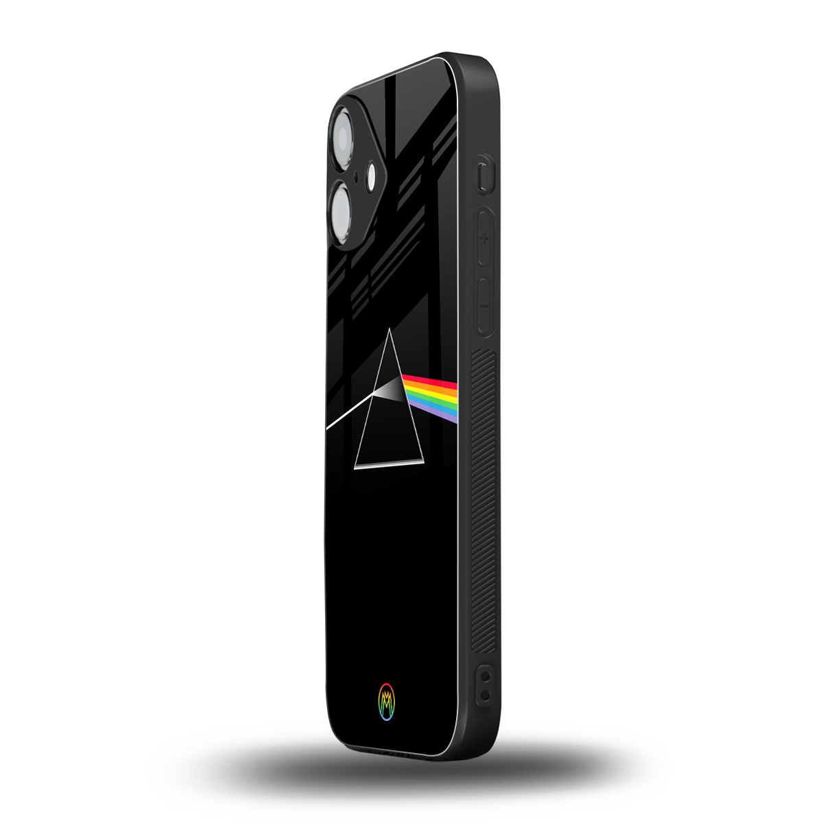 pink floyd back phone cover | glass case for iphone 16 plus