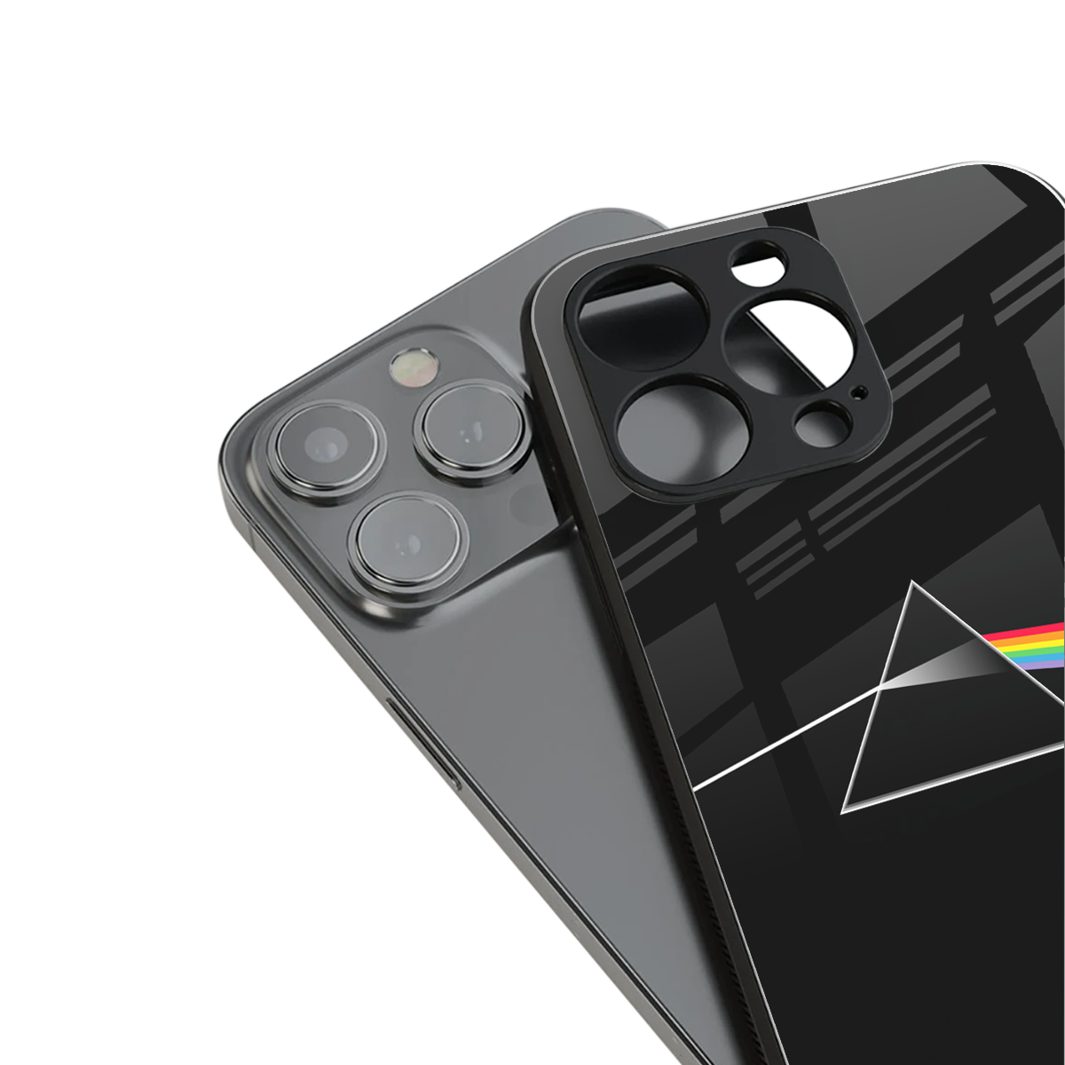 pink floyd back phone cover | glass case for iphone 14 pro max