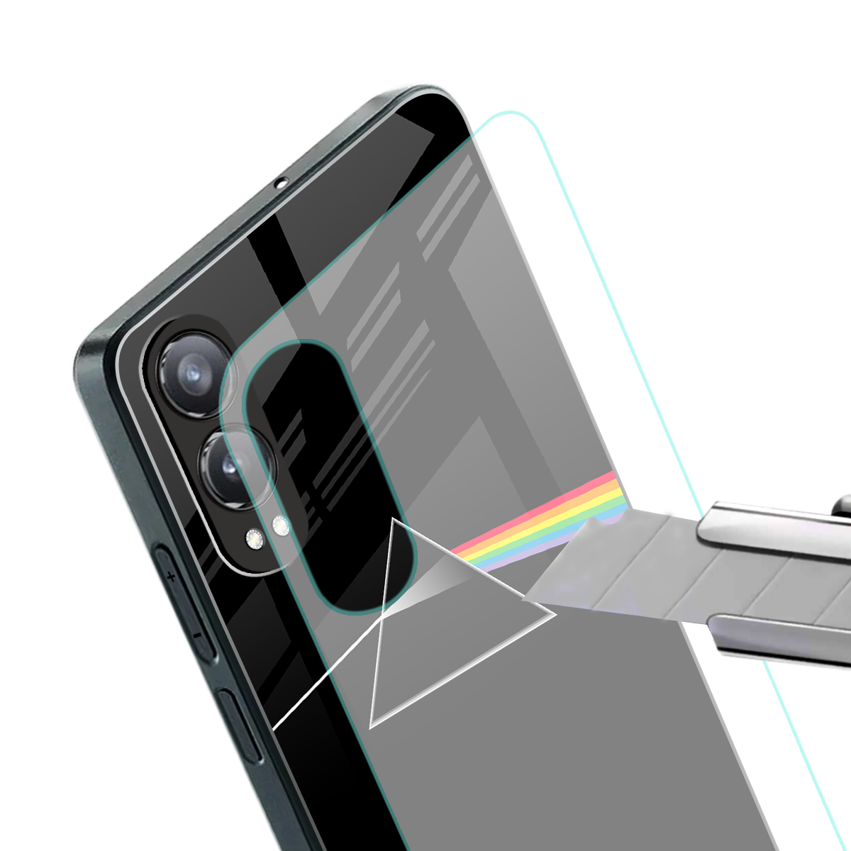 pink floyd back phone cover | glass case for oneplus nord ce 4 lite