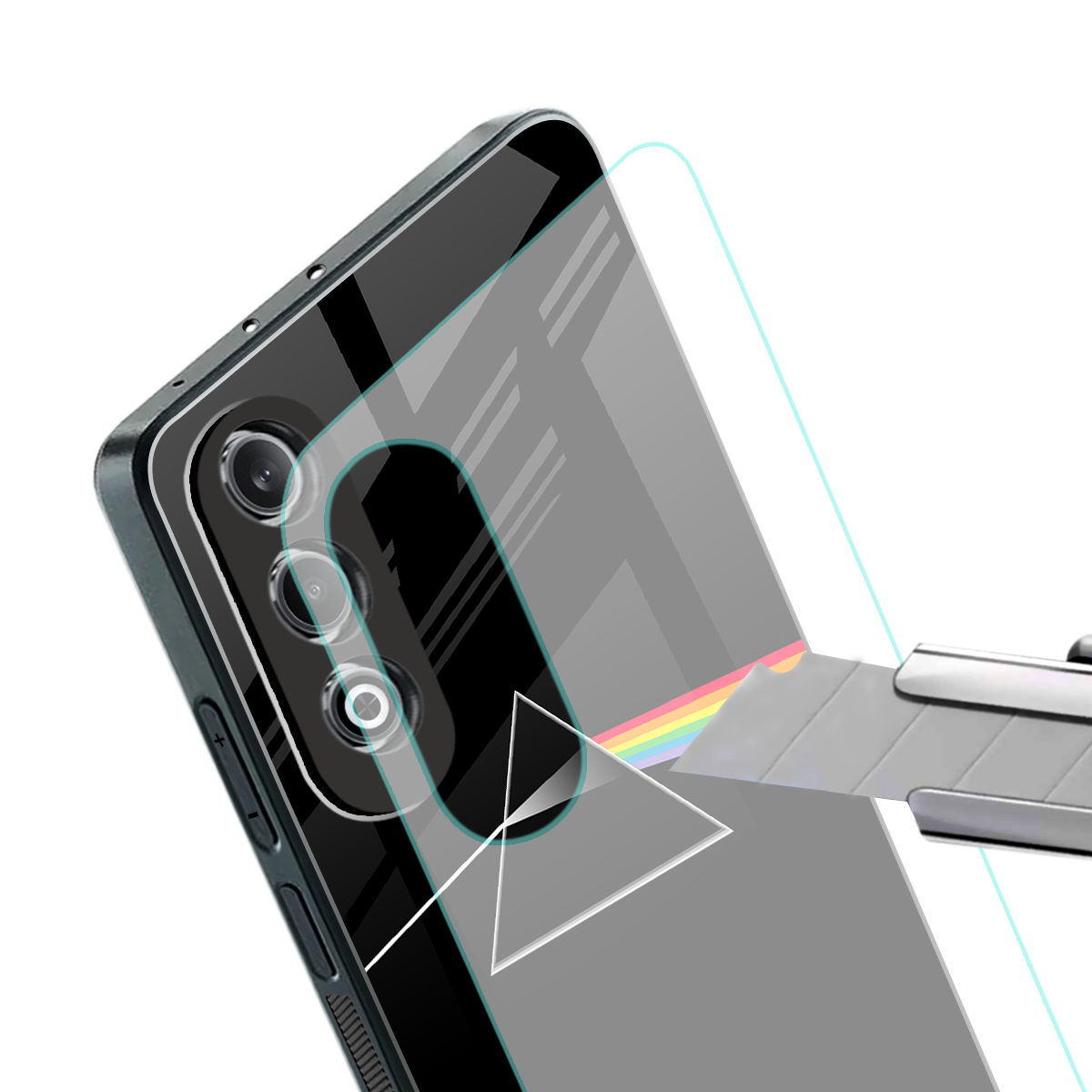 pink floyd back phone cover | glass case for oneplus nord ce 4