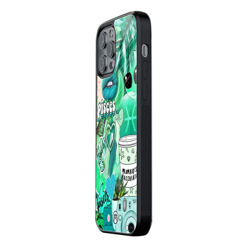 Slim Glass Back Phone Case for Multiple Brands โ iPhone, Samsung, Redmi, OnePlus, Oppo, Vivo