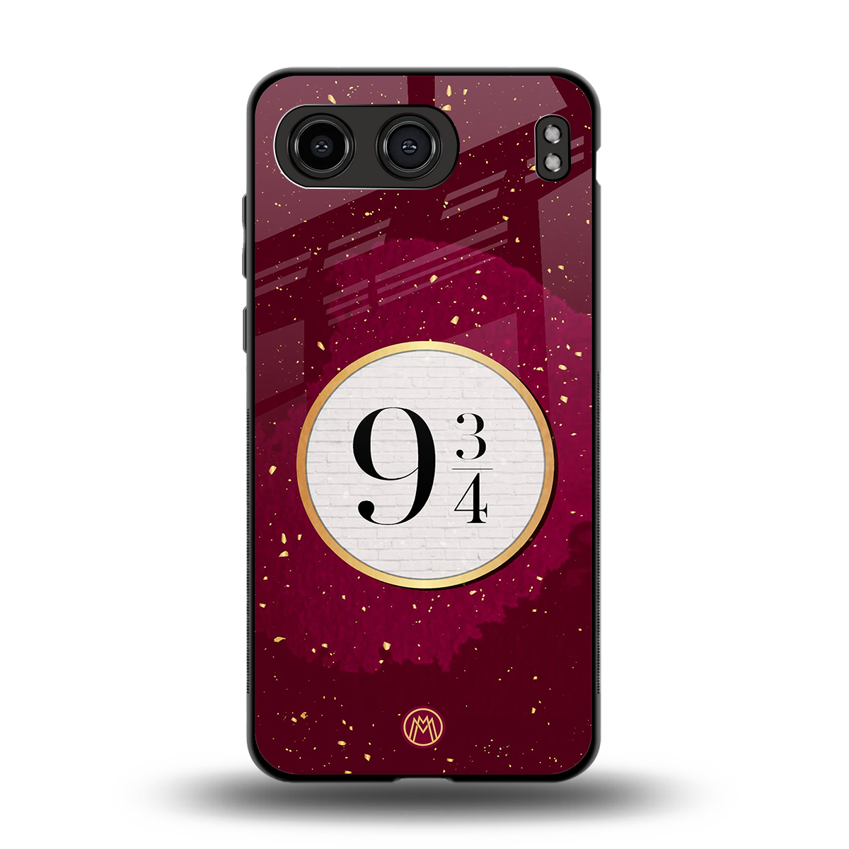 platform nine and three-quarters back phone cover | glass case for oneplus nord 4