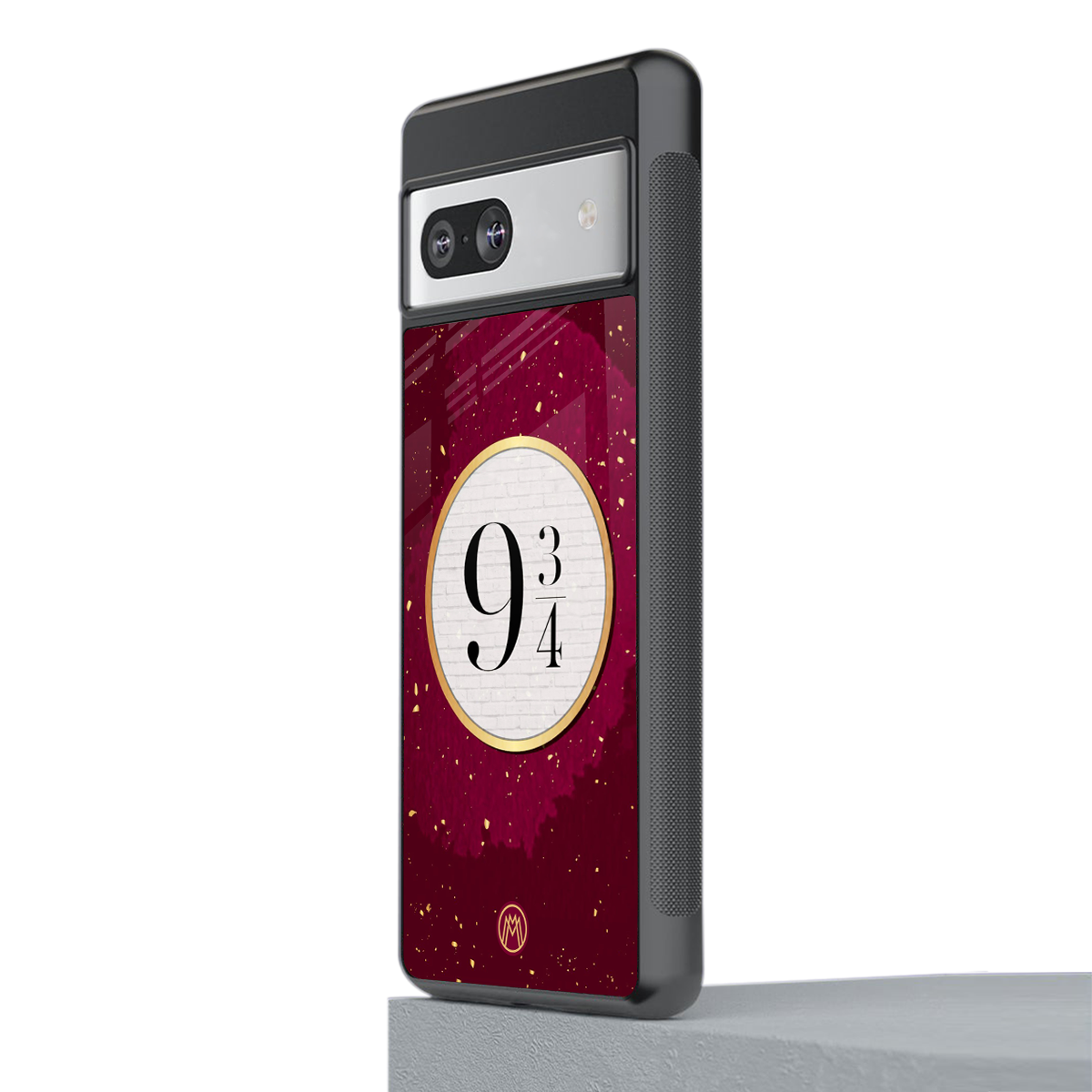 platform nine and three-quarters back phone cover | glass case for Google Pixel 7