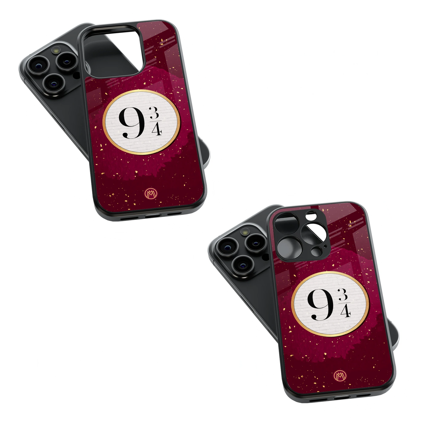 Trendy Glass Back Mobile Case for iPhone, Samsung, Redmi, OnePlus, Google Pixel, Motorola