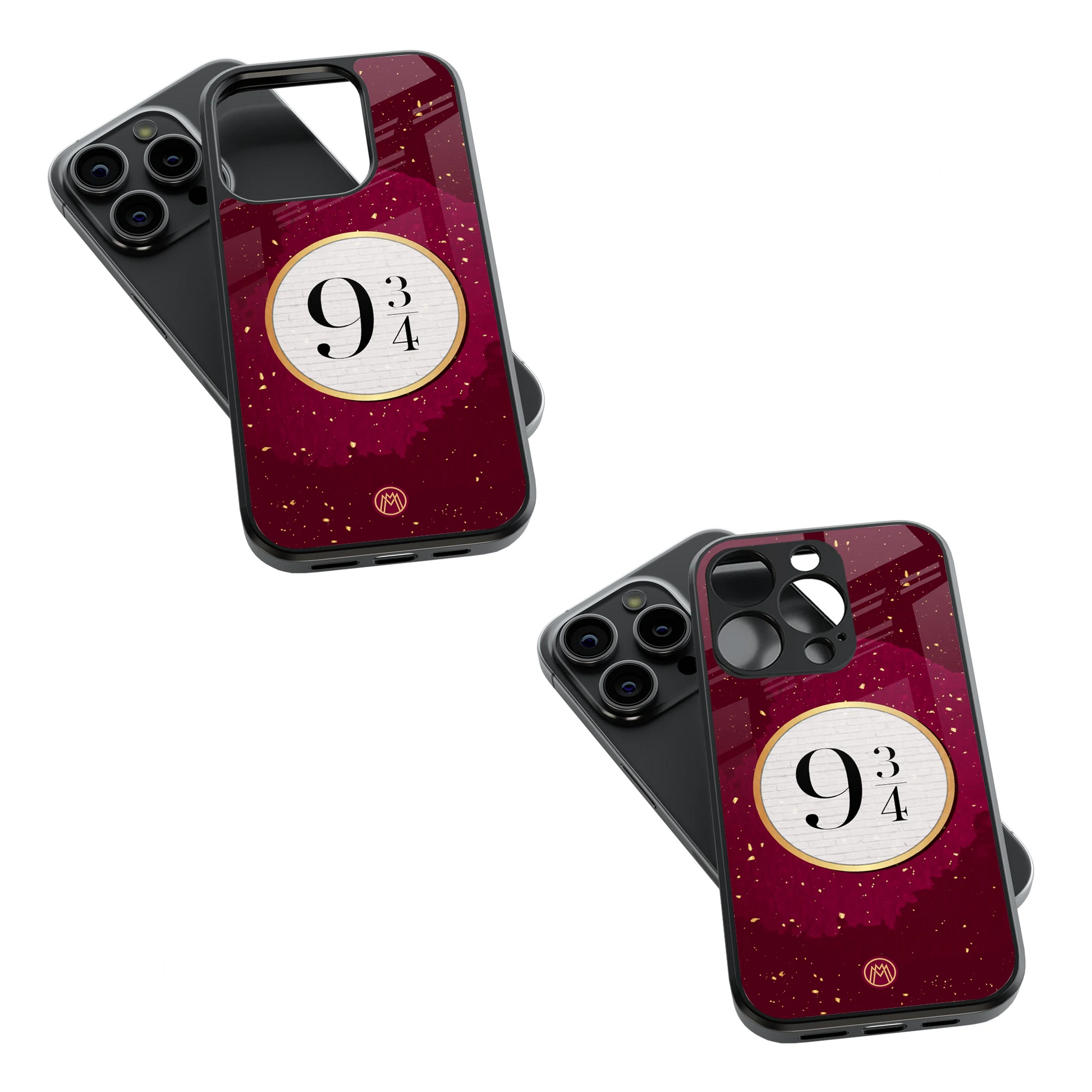 Trendy Glass Back Mobile Case for iPhone, Samsung, Redmi, OnePlus, Google Pixel, Motorola