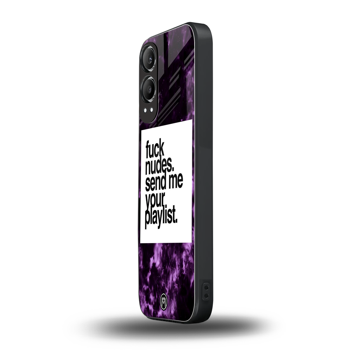 playlist please back phone cover | glass case for oneplus nord ce 4 lite