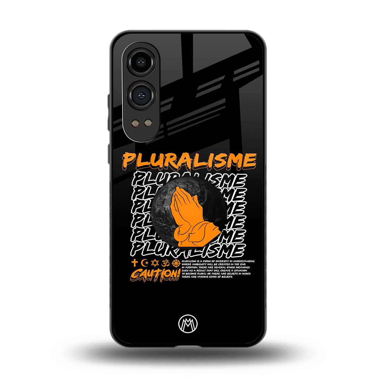 pluralisme back phone cover | glass case for oneplus nord ce 4 lite
