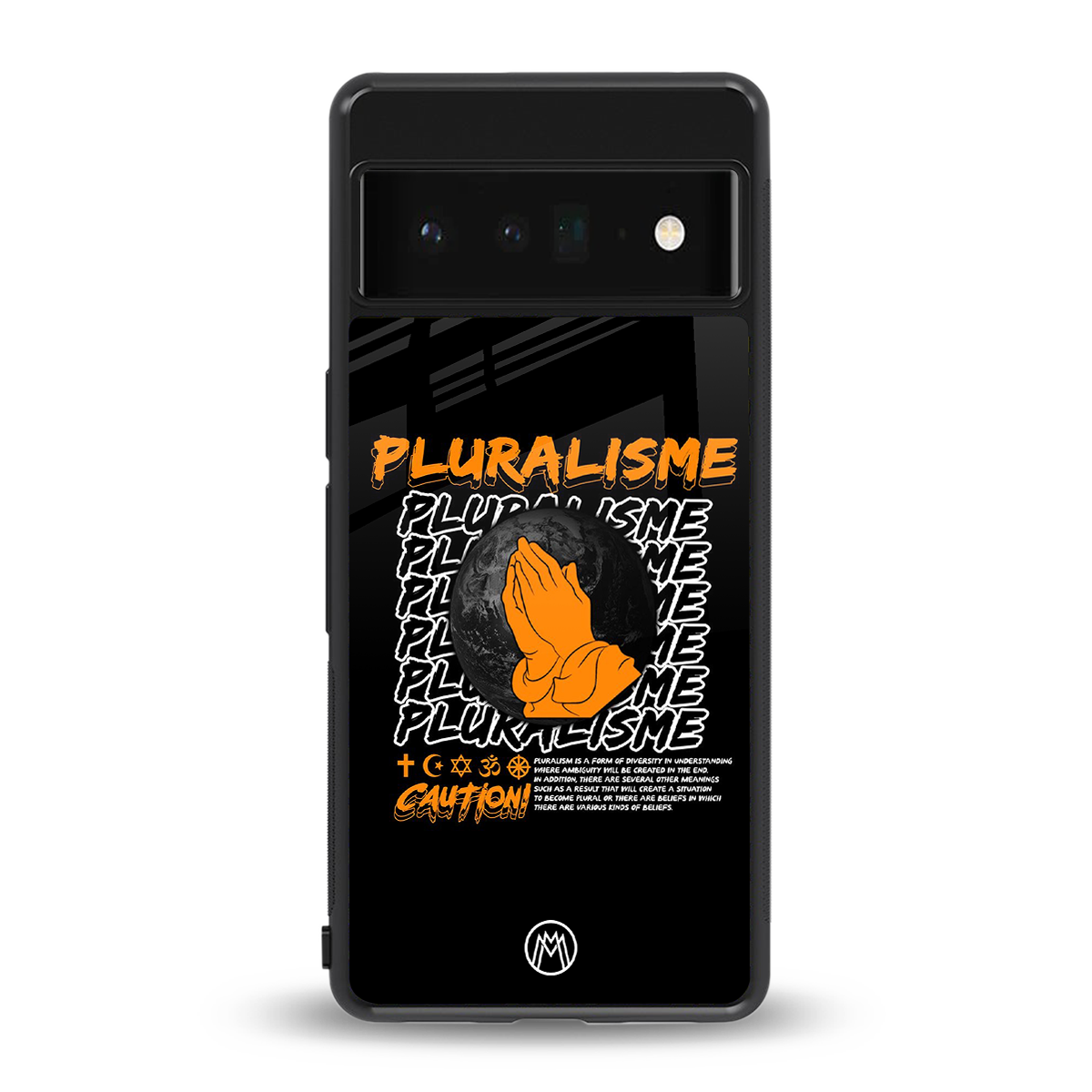 pluralisme back phone cover | glass case for google pixel 6 pro